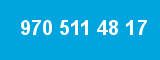 970 511 48 17 970 511 48 17